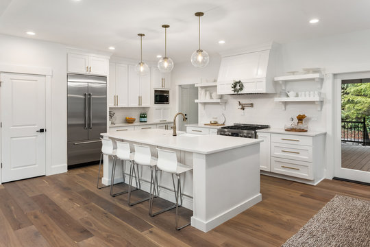 A kitchen that our kitchen contractor has worked on in Fairport, NY